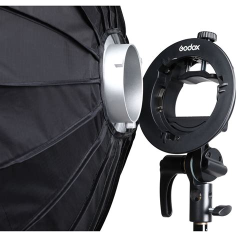 godox s2 bowens mount bracket with softbox|godox bowens mount.